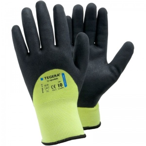 Ejendals Tegera 618 Hi-Vis Water-Repellent Gloves